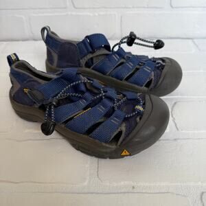 KEEN Newport H2 Youth Boys Navy & Black Outdoor Hiking Sandals Size 1Y